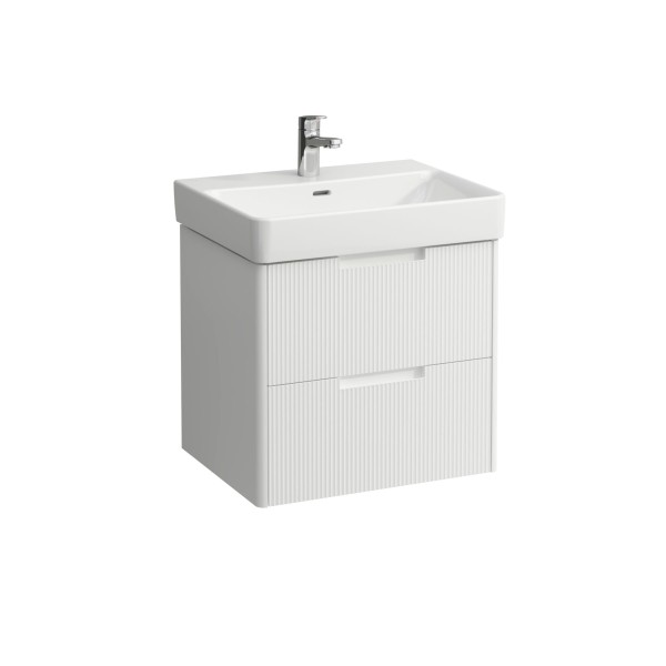 LAUFEN Waschtischunterschrank JUNA 446x572x515 2 Schubl m. Griffmulde f.WT H810963 spezialcolor, H4