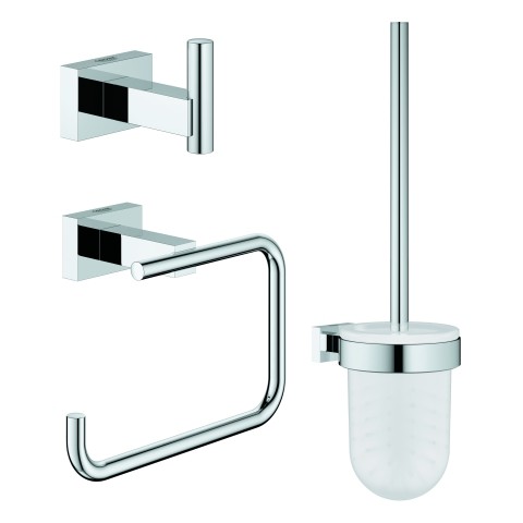 Grohe WC-Set 3in1 Essentials Cube 40757 chrom, 40757001