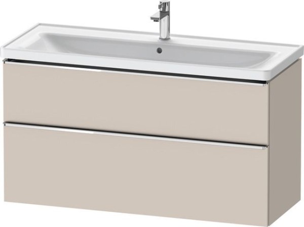 Duravit D-Neo Waschtischunterbau wandhängend Taupe Matt 1184x452x625 mm - DE4391010910000