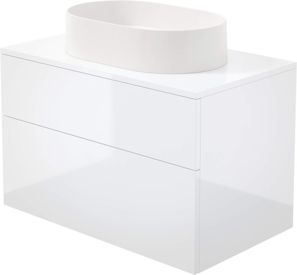 Neuesbad Set: Waschbecken Unterschrank NB1DESDI6B811 + Serie 600 Waschbecken NB1DECQSAU6S1