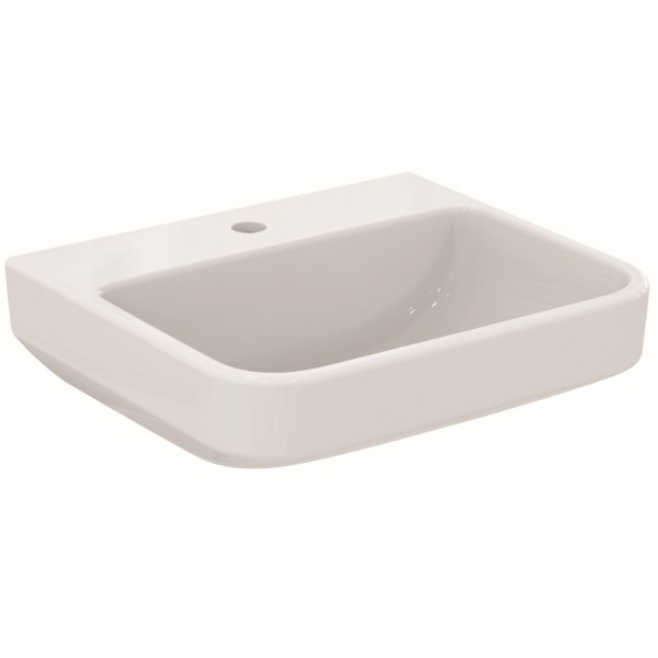 Ideal Standard Waschtisch i.life B 1Hl. ohne Überlauf 500x440x180mm Weiss mit SmartGuard, T5345HY