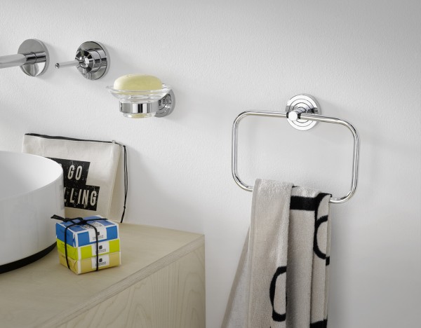 emco polo Seifenhalter Glasteil klar, chrom, 073000100