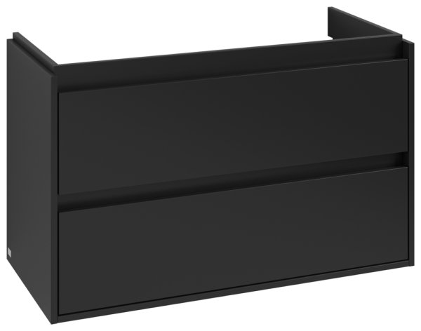 Villeroy & Boch Waschtischunterschrank Skyla C79900 972x596x439mm 2 Ausz. Waschtisch mittig Volcano