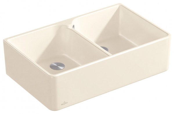 Villeroy & Boch Spülstein 80 X Spülstein Doppelbecken, 638000RW