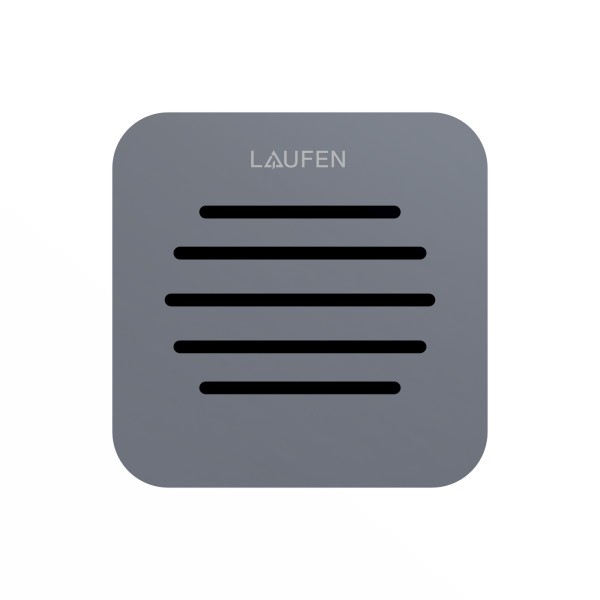 LAUFEN Siphonabdeckung edelstahl für Siphon H295127