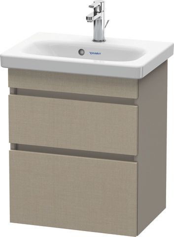 Duravit DuraStyle Waschtischunterbau wandhängend Leinen & Basalt Matt 500x368x610 mm - DS640307543