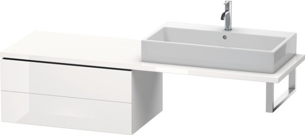 Duravit L-Cube Unterschrank für Konsole Weiß Hochglanz 820x547x400 mm - LC583908585