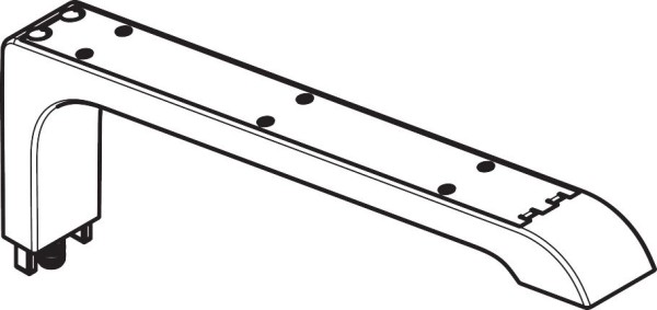 Hansgrohe Brausearm Raindance Select E 300 2jet Showerpipe chrom, 92267000