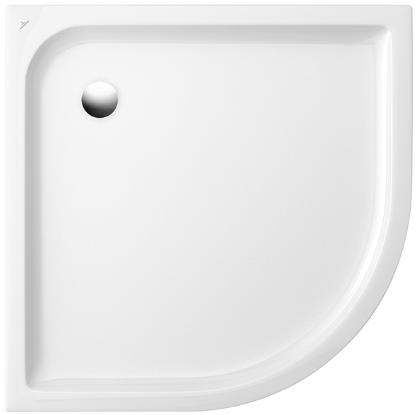 Villeroy & Boch Viertelkreis-Duschwanne O.novo 6213 900x900x60mm weiss