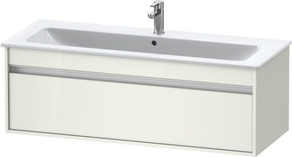 Duravit Ketho Waschtischunterbau wandhängend Weiß Hochglanz 1200x475x410 mm - KT642102222