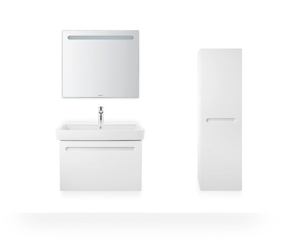 Duravit Duravit No.1 Halbhochschrank Weiß Matt 400x360x1320 mm - N11308L18180000