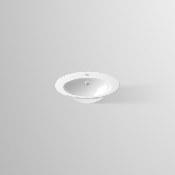 Alape Einbaubecken, EB.O500H, weiß, ProShield, 400