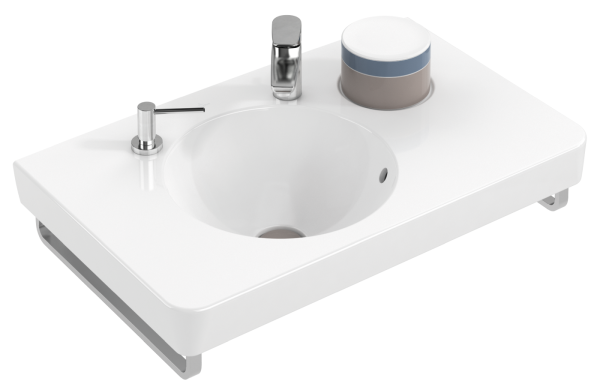 Villeroy & Boch Handtuchhalter 75x450x20mm Edelstahl