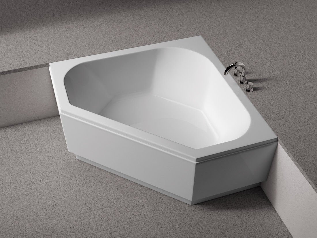 Koralle Badewanne T200 145-Eck, VL129145145201 VL129145145201