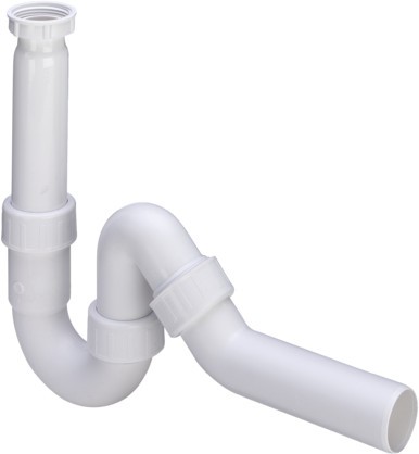 Viega Röhrengeruchverschluss 7985.20 in G1 1/4 x 50mm Kunststoff weiss