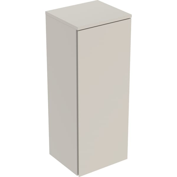Geberit Renova Plan Mittelhochschrank mit einer Tür: 33x85x29.7cm, sandgrau / lackiert, 504044DB1