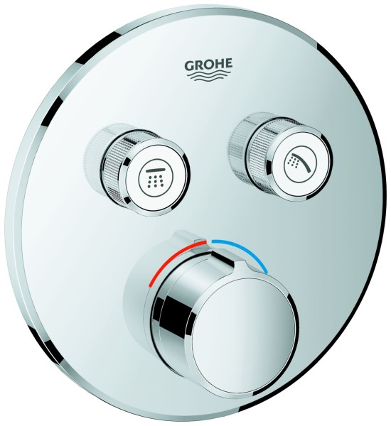 Grohe Unterputzmischer SmartControl 29145 rund FMS 2 Absperrventile chrom, 29145000