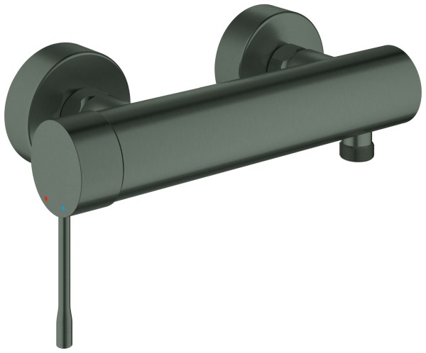 GROHE Brausearmatur Essence Wandmontage hard graphite gebürstet, 25252AL1