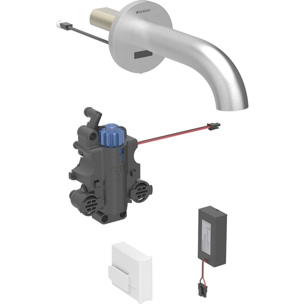 Geberit Piave Waschtisch-Armatur, Wandmontage, Batterie