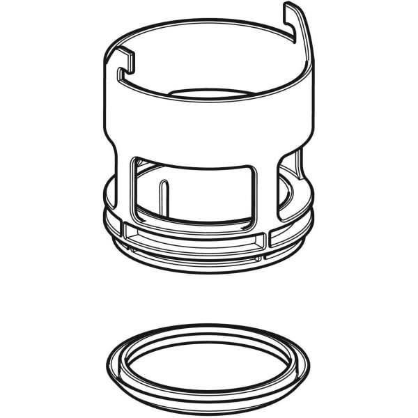 Geberit Bassin zu Geberit Unterputzspülkasten UP 8 cm, 242269001