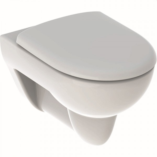 Geberit Renova Set Wand-WC Tiefspüler mit WC-Sitz, weiß, 500802001