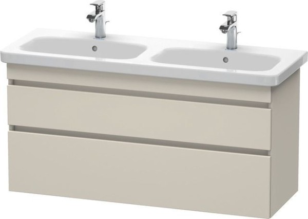 Duravit DuraStyle Waschtischunterbau wandhängend Taupe Matt 1230x448x610 mm - DS649809191