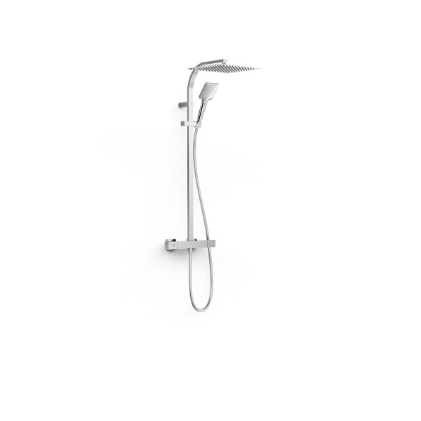 Tres Thermostat Aufputz Duschsystem Over wall , 19039309