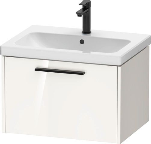 Duravit D-Code Waschtischunterschrank wandhängend Auszug 1,