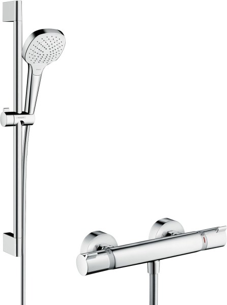 Hansgrohe Brausenkombi Croma Select E Vario/ Ecostat Comfort Unica Crometta 650mm, 27081400