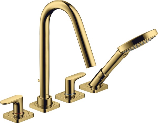 Hansgrohe 4-Loch Wannenarmatur Axor Citterio M
