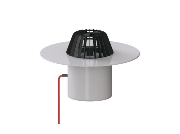 Dallmer Dachablauf 62 H PVC, beheizt, DN 150, 623195