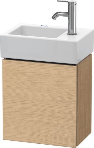 Duravit L-Cube Waschtischunterbau wandhängend Natur Eiche Matt 364x241x400 mm - LC6293R3030