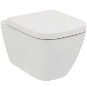 Ideal Standard WC-Paket i.life S WC Randlos m.WC-Sitz Softclosing 360x485x375mm Weiss, T473801