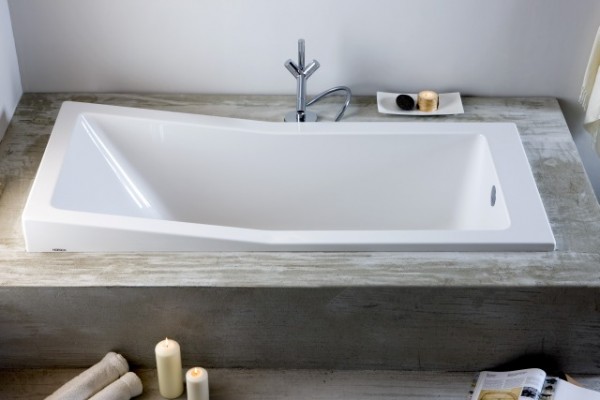 Hoesch Badewanne Foster 1700x750, weiß