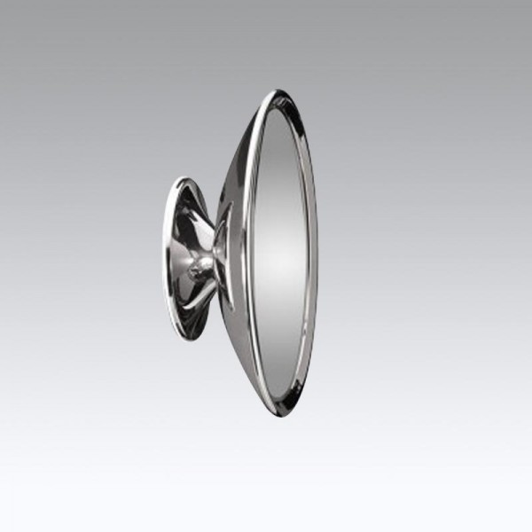 Koh-i-Noor Spiegel mit Saugnapf, 378KK-6, Chrom