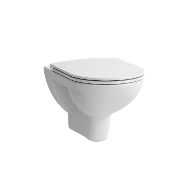 LAUFEN Wand-WC spülrandlos LAUFEN Pro 360x530, Tiefspüler, LCC weiß, 82096.0, 8209604000001
