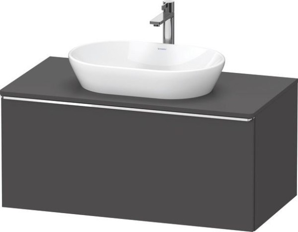 Duravit D-Neo Konsolenwaschtischunterbau wandhängend Graphit Matt 1000x550x459 mm - DE4948010490000