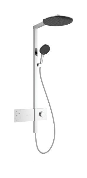 Hansgrohe Showerpipe Raindance Alive S 300 2jet EcoSmart mit Thermostat chrom, 24596000