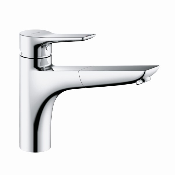 KLUDI MIX Multi-Spültischarmatur ND DN 15 Geschl. Hebel Herausz. Auslauf chrom, 329440575