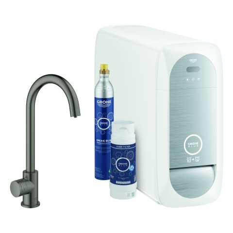 GROHE Blue Home Mono Starter Kit 31498 Bluetooth/WIFI C-Ausl. hard graphite geb, 31498AL1