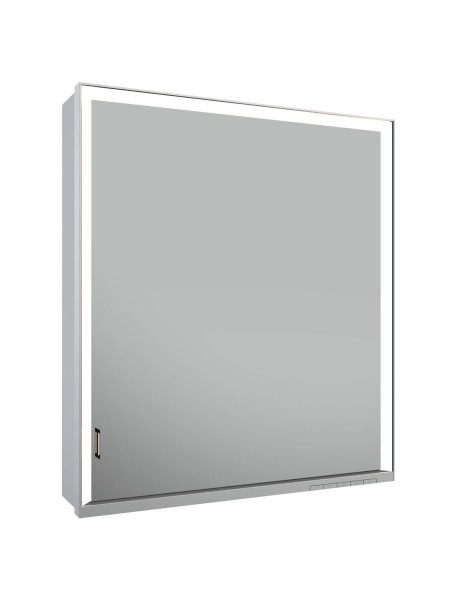 Keuco Spiegelschrank Royal Lumos, rechts, mit Ablagefläche, Vorbau, 650x735x165mm, 14301172101