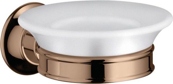 Hansgrohe Seifenschale Axor Montreux Polished Red Gold