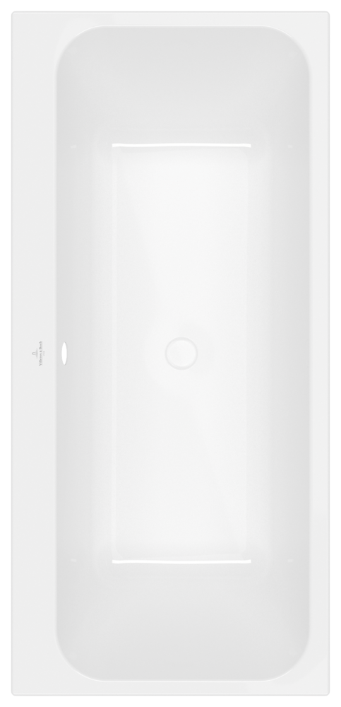 Villeroy & Boch Badewanne Architectura 157ARE2A2, m. System CC TP2 Weiss Alpin UCC157ARE2A2V01