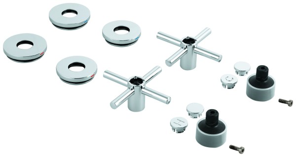 GROHE Kreuzgriff Atrio 48406 2 STK chrom , 48406000