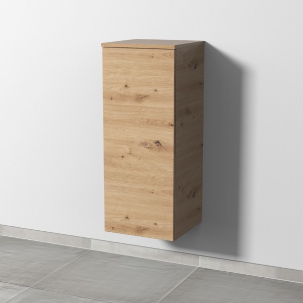Sanipa 3way Mittelschrank mit 1 Tür, Eiche Natural-Touch, SM12085