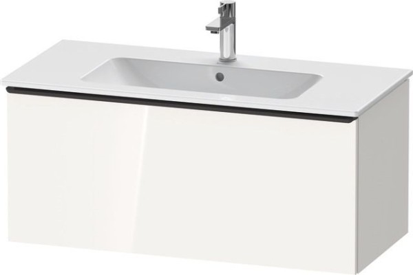 Duravit D-Neo Waschtischunterbau wandhängend Weiß Hochglanz 1010x462x440 mm - DE42630BD220000