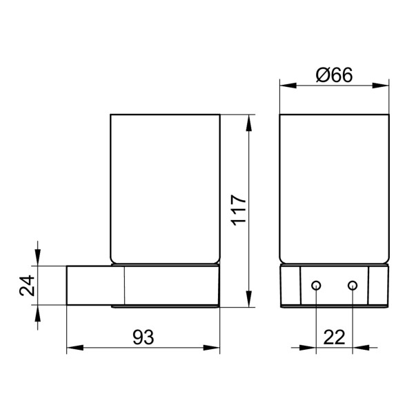 Keuco Glashalter Plan 14950,