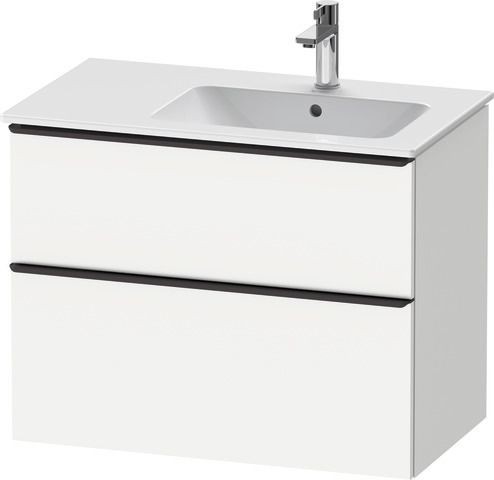 Duravit D-Neo Waschtischunterbau wandhängend Weiß Matt 810x462x625 mm - DE43670BD180000