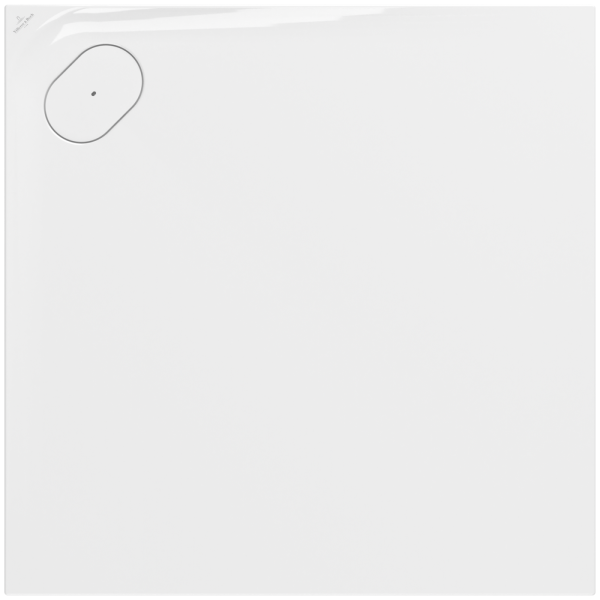 Villeroy & Boch Quadratische Duschwannen Ecora UDA101 0ERA1CV 1000x1000x35mm Weiß Alpin, UDA1010ERA1