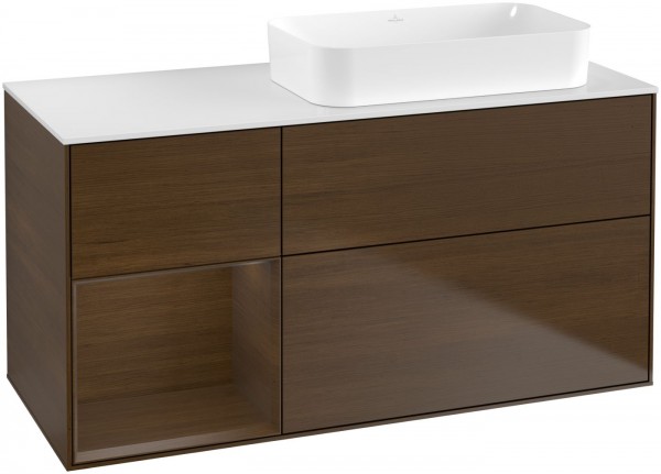 Villeroy & Boch Waschtischunterschrank Finion G68 1200x603x501mm Wandbel. WT re , G681GNGN